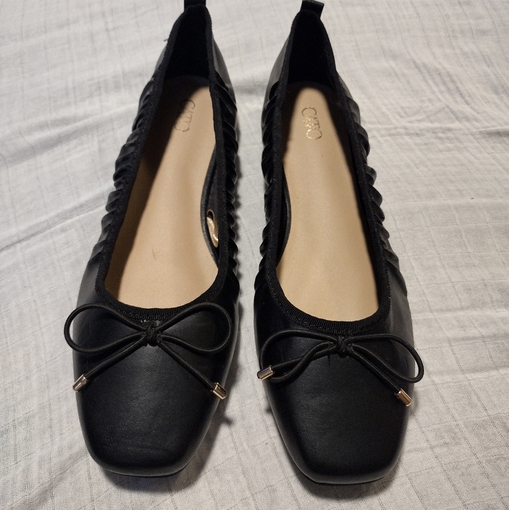 Cato ballet flats Bow Square Toe
